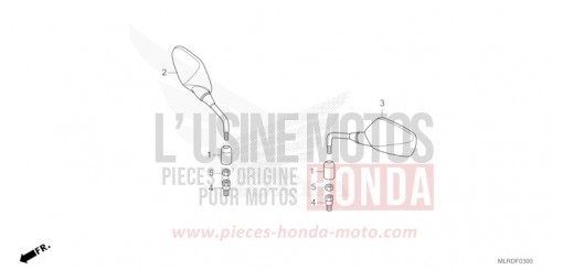 MIROIR CB500XACT de 2026
